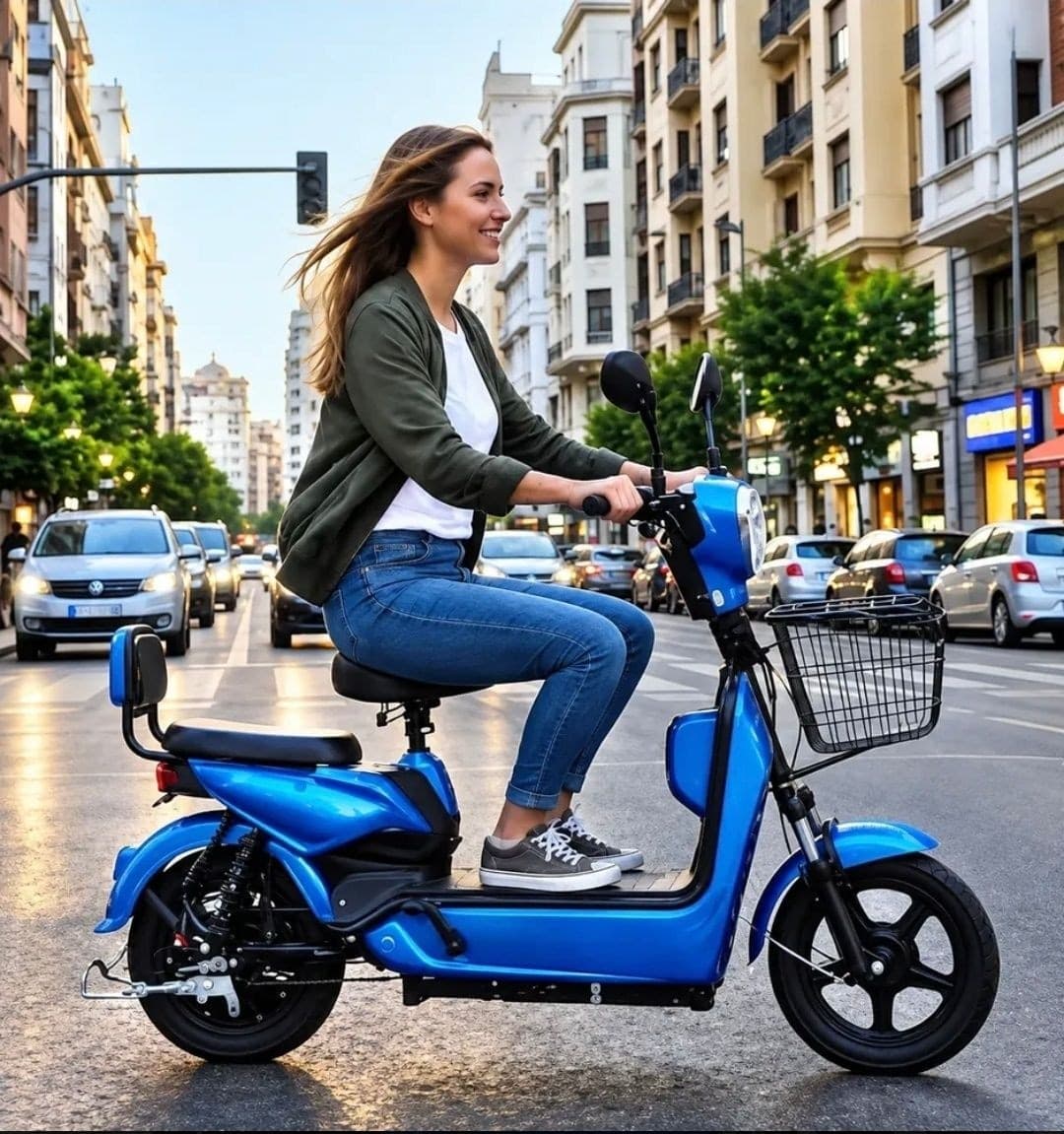 Bicimoto eléctrica - Imagen 1